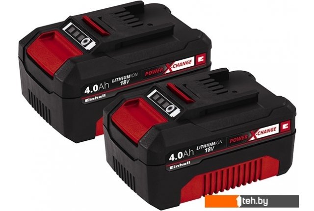 Аккумуляторы и зарядные устройства для инструмента Einhell PXC Twinpack 4511489 (18В/4 Ah) Аккумуляторы и зарядные устройства для инструмента Einhell PXC Twinpack 4511489 (18В/4 Ah)