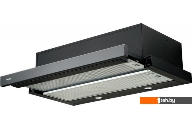 Вытяжки Akpo Light eco glass twin 50 WK-7 (черный) Вытяжки Akpo Light eco glass twin 50 WK-7 (черный)