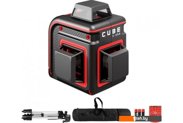 Лазерные нивелиры ADA Instruments Cube 3-360 Professional Edition А00572 Лазерные нивелиры ADA Instruments Cube 3-360 Professional Edition А00572