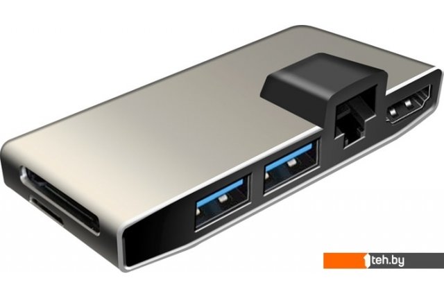 USB-хабы и док-станции Ginzzu GR-867UB USB-хабы и док-станции Ginzzu GR-867UB