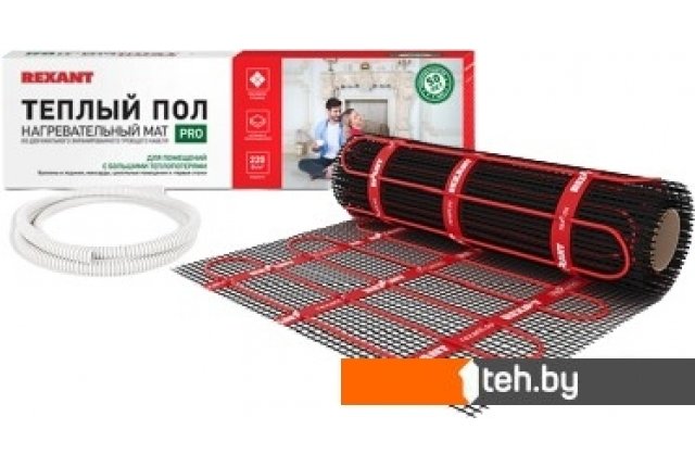 Теплые полы Rexant Pro RNX-3.0-660 3 кв.м. 660 Вт Теплые полы Rexant Pro RNX-3.0-660 3 кв.м. 660 Вт