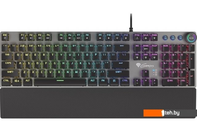 Клавиатуры Genesis Thor 400 RGB (нет кириллицы) Клавиатуры Genesis Thor 400 RGB (нет кириллицы)