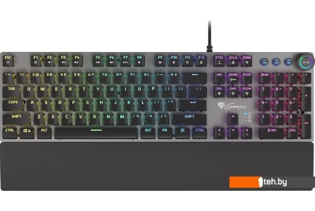 Клавиатуры Genesis Thor 401 RGB (нет кириллицы) Клавиатуры Genesis Thor 401 RGB (нет кириллицы)