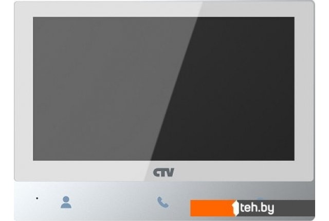 Видеодомофоны CTV CTV-M4701AHD W (белый) Видеодомофоны CTV CTV-M4701AHD W (белый)