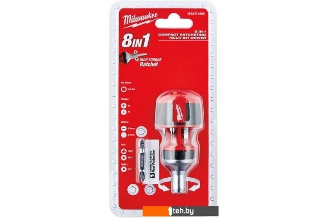 Динамометрические ключи и отвертки Milwaukee 4932471868 Динамометрические ключи и отвертки Milwaukee 4932471868