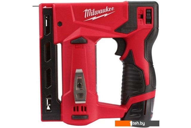 Скобозабиватели, гвоздезабиватели, степлеры Milwaukee M12 BST-202X 4933459635 (с 2-мя АКБ) Скобозабиватели, гвоздезабиватели, степлеры Milwaukee M12 BST-202X 4933459635 (с 2-мя АКБ)