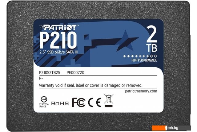 SSD Patriot P210 2TB P210S2TB25 SSD Patriot P210 2TB P210S2TB25