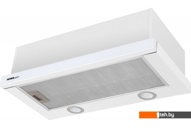 Вытяжки HOMSair Flat 60 Glass (белый) Вытяжки HOMSair Flat 60 Glass (белый)
