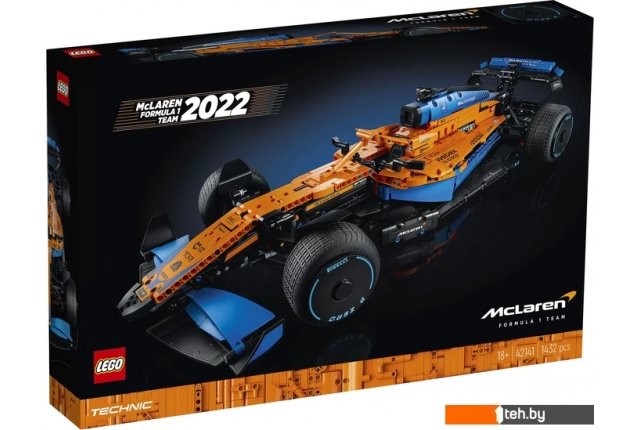Конструкторы LEGO Technic 42141 Гоночный автомобиль McLaren Formula 1 Конструкторы LEGO Technic 42141 Гоночный автомобиль McLaren Formula 1