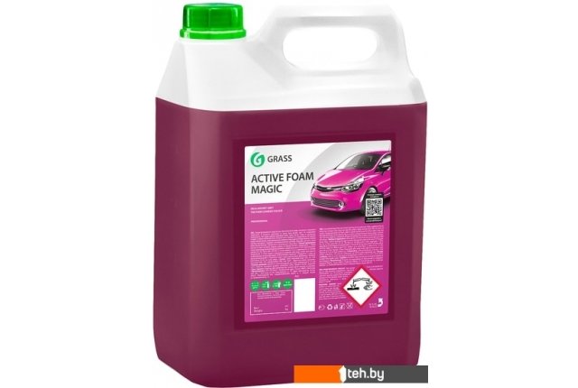 Автохимия и автокосметика для кузова Grass Моющее средство Active Foam Magic 6 кг 110324 Автохимия и автокосметика для кузова Grass Моющее средство Active Foam Magic 6 кг 110324