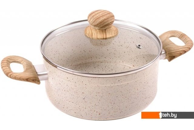 Кастрюли Endever Stone Beige 24C Кастрюли Endever Stone Beige 24C