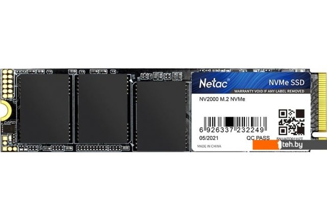 SSD Netac NV2000 1TB NT01NV2000-1T0-E4X SSD Netac NV2000 1TB NT01NV2000-1T0-E4X