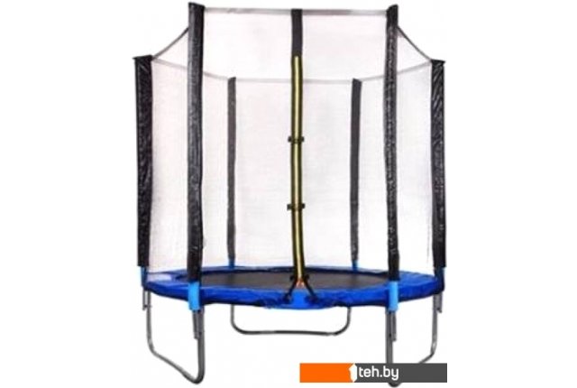 Батуты Atlas Sport 140 см - 4.5ft (внешняя сетка, синий) Батуты Atlas Sport 140 см - 4.5ft (внешняя сетка, синий)