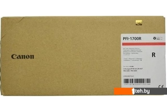 Картриджи для принтеров и МФУ Canon PFI-1700 R 0783C001 Картриджи для принтеров и МФУ Canon PFI-1700 R 0783C001