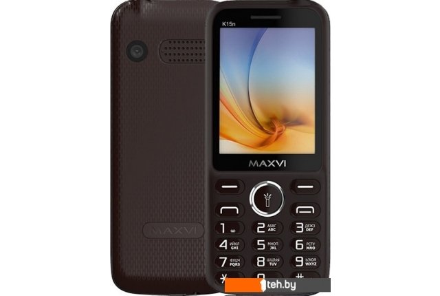 Мобильные телефоны Maxvi K15n (коричневый) Мобильные телефоны Maxvi K15n (коричневый)