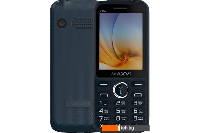Мобильные телефоны Maxvi K15n (синий) Мобильные телефоны Maxvi K15n (синий)