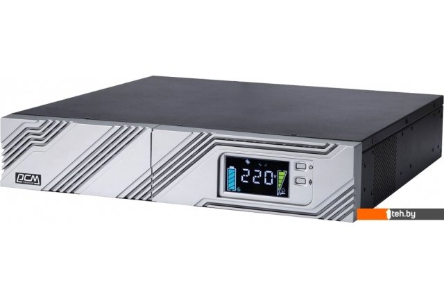 Источники бесперебойного питания Powercom Smart Rack&Tower SRT-3000A LCD