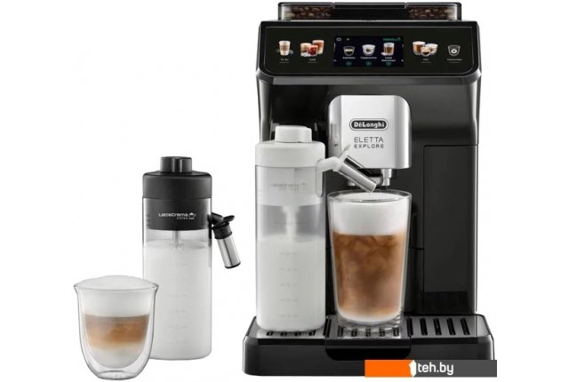 Кофеварки и кофемашины DeLonghi Eletta Explore ECAM450.55.G Кофеварки и кофемашины DeLonghi Eletta Explore ECAM450.55.G