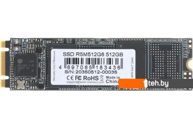 SSD AMD Radeon R5 512GB R5M512G8 SSD AMD Radeon R5 512GB R5M512G8