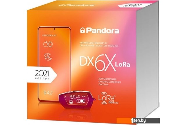 Автосигнализации Pandora DX-6x LoRa Автосигнализации Pandora DX-6x LoRa