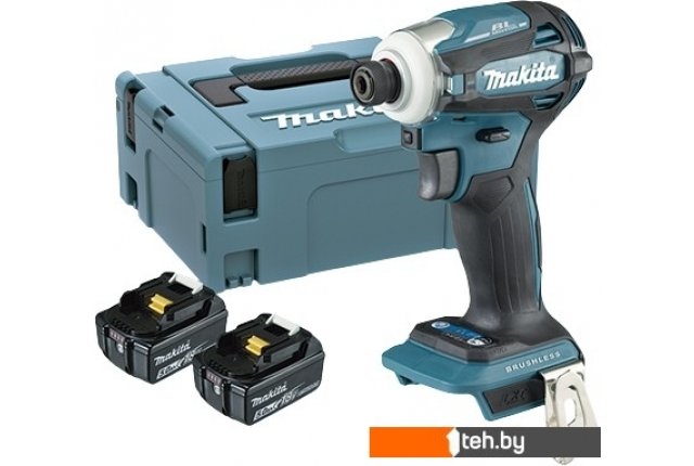 Шуруповерты, гайковерты, электроотвертки Makita DTD172RTJ (с 2-мя АКБ 5 Ah, кейс) Шуруповерты, гайковерты, электроотвертки Makita DTD172RTJ (с 2-мя АКБ 5 Ah, кейс)