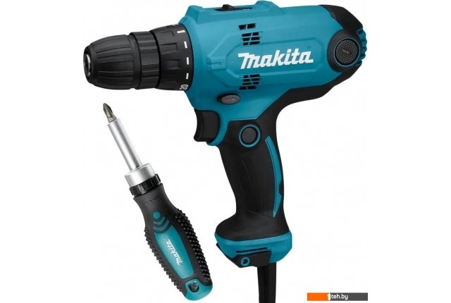 Шуруповерты, гайковерты, электроотвертки Makita DF0300X1 (с отверткой) Шуруповерты, гайковерты, электроотвертки Makita DF0300X1 (с отверткой)