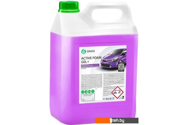 Автохимия и автокосметика для кузова Grass Активная пена Active Foam Gel+ 6кг 113181 Автохимия и автокосметика для кузова Grass Активная пена Active Foam Gel+ 6кг 113181