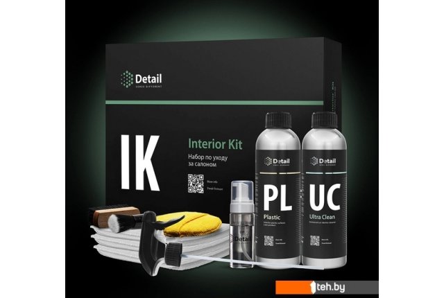 Автохимия и автокосметика для салона Detail Набор по уходу за салоном IK Interior Kit DT-0345 Автохимия и автокосметика для салона Detail Набор по уходу за салоном IK Interior Kit DT-0345