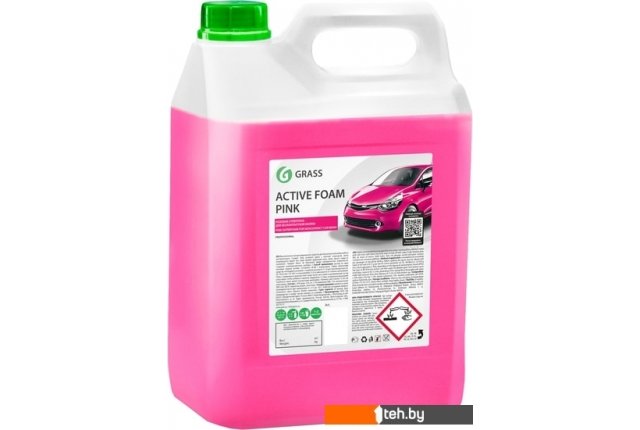 Автохимия и автокосметика для кузова Grass Активная пена Active Foam Pink 6кг 113121 Автохимия и автокосметика для кузова Grass Активная пена Active Foam Pink 6кг 113121