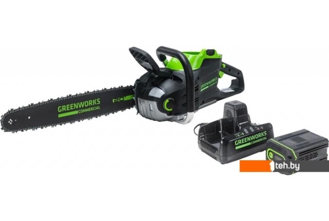 Цепные электро- и бензопилы Greenworks GD82CS51K5 2008307UB (с 1-им АКБ 5 Ач) Цепные электро- и бензопилы Greenworks GD82CS51K5 2008307UB (с 1-им АКБ 5 Ач)
