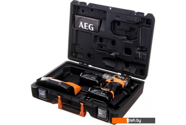Шуруповерты, гайковерты, электроотвертки AEG Powertools BSB 18C3BL-502C 4935478939 (с 2-мя АКБ 5 Ач, кейс) Шуруповерты, гайковерты, электроотвертки AEG Powertools BSB 18C3BL-502C 4935478939 (с 2-мя АКБ 5 Ач, кейс)