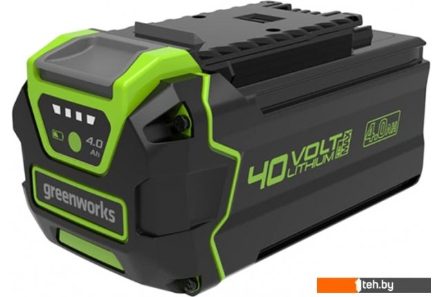 Аккумуляторы и зарядные устройства для инструмента Greenworks G40USB4 (40В/4 Ач) Аккумуляторы и зарядные устройства для инструмента Greenworks G40USB4 (40В/4 Ач)
