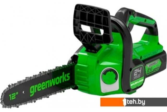 Цепные электро- и бензопилы Greenworks GD24CS30K2 2007007UA (с 1-м АКБ 2 Ач) Цепные электро- и бензопилы Greenworks GD24CS30K2 2007007UA (с 1-м АКБ 2 Ач)