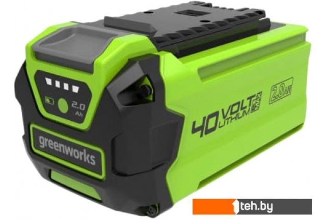 Аккумуляторы и зарядные устройства для инструмента Greenworks G40USB2 (40В/2 Ач) Аккумуляторы и зарядные устройства для инструмента Greenworks G40USB2 (40В/2 Ач)
