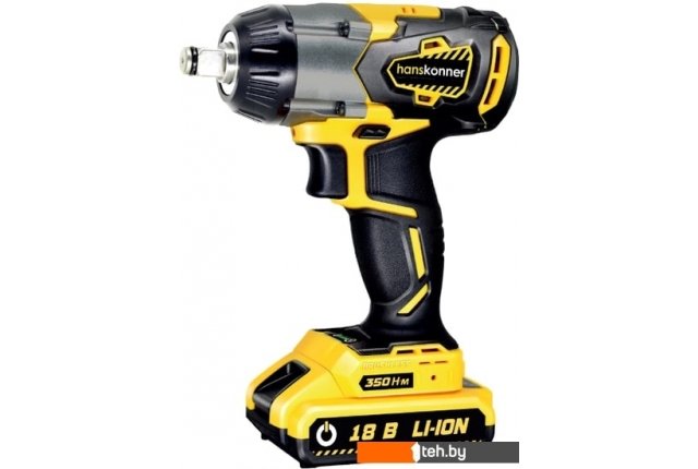 Шуруповерты, гайковерты, электроотвертки Hanskonner HCD18350S (с 2-мя АКБ, кейс) Шуруповерты, гайковерты, электроотвертки Hanskonner HCD18350S (с 2-мя АКБ, кейс)