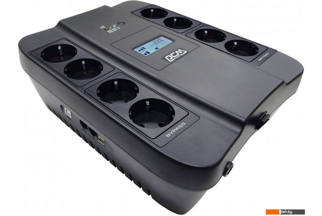 Источники бесперебойного питания Powercom Spider SPD-750U LCD USB Источники бесперебойного питания Powercom Spider SPD-750U LCD USB