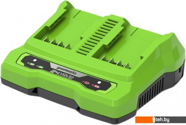 Аккумуляторы и зарядные устройства для инструмента Greenworks G24X2UC2 (2x24В) Аккумуляторы и зарядные устройства для инструмента Greenworks G24X2UC2 (2x24В)