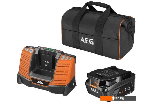 Аккумуляторы и зарядные устройства для инструмента AEG Powertools SEТL1840SHD 4935478944 (18В/4 Ah + 18В, сумка) Аккумуляторы и зарядные устройства для инструмента AEG Powertools SEТL1840SHD 4935478944 (18В/4 Ah + 18В, сумка)