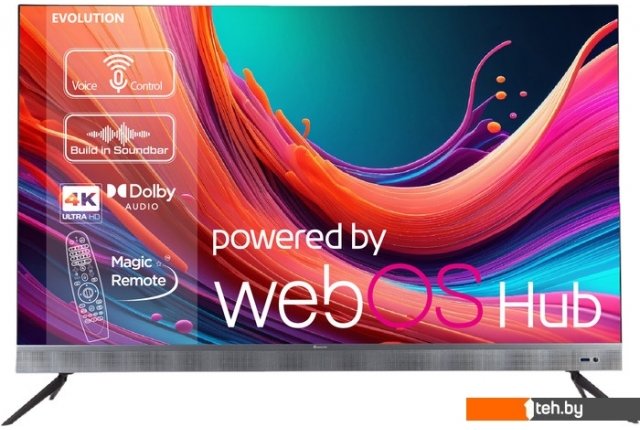 Телевизоры Evolution WOS65MR1SBUHD Телевизоры Evolution WOS65MR1SBUHD