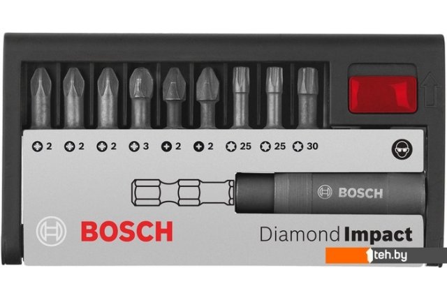 Биты, головки, насадки, держатели Bosch 2608522064 10 предметов Биты, головки, насадки, держатели Bosch 2608522064 10 предметов