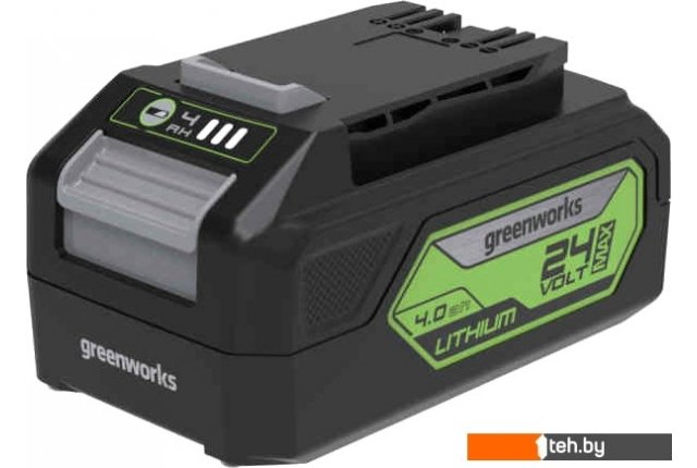 Аккумуляторы и зарядные устройства для инструмента Greenworks G24B4II (24В/4 Ah) Аккумуляторы и зарядные устройства для инструмента Greenworks G24B4II (24В/4 Ah)
