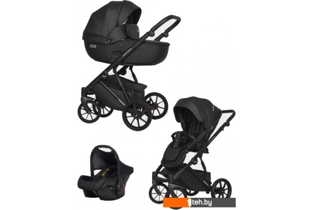 Детские коляски и аксессуары Riko Basic Montana Ecco (3 в 1, 12/черный) Детские коляски и аксессуары Riko Basic Montana Ecco (3 в 1, 12/черный)
