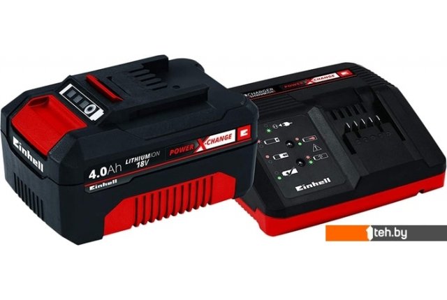 Аккумуляторы и зарядные устройства для инструмента Einhell Power X-Change 4512042 (18В/4 Ah + 18В) Аккумуляторы и зарядные устройства для инструмента Einhell Power X-Change 4512042 (18В/4 Ah + 18В)