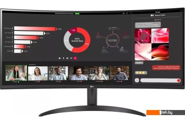 Мониторы LG UltraWide 34WR50QC-B Мониторы LG UltraWide 34WR50QC-B