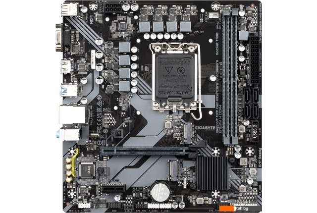 Материнские платы Gigabyte B760M H DDR4 (rev. 1.0) Материнские платы Gigabyte B760M H DDR4 (rev. 1.0)