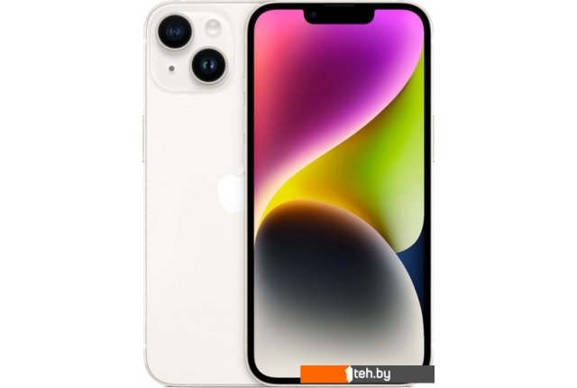 Мобильные телефоны Apple iPhone 14 128GB (звездный) Мобильные телефоны Apple iPhone 14 128GB (звездный)