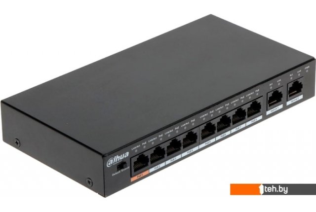 Коммутаторы Dahua DH-PFS3010-8GT-96 Коммутаторы Dahua DH-PFS3010-8GT-96