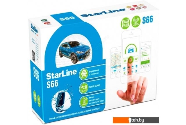 Автосигнализации StarLine S66 BT GSM Автосигнализации StarLine S66 BT GSM