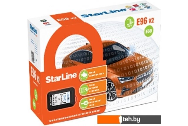 Автосигнализации StarLine E96 v2 BT ECO 2CAN+4LIN Автосигнализации StarLine E96 v2 BT ECO 2CAN+4LIN