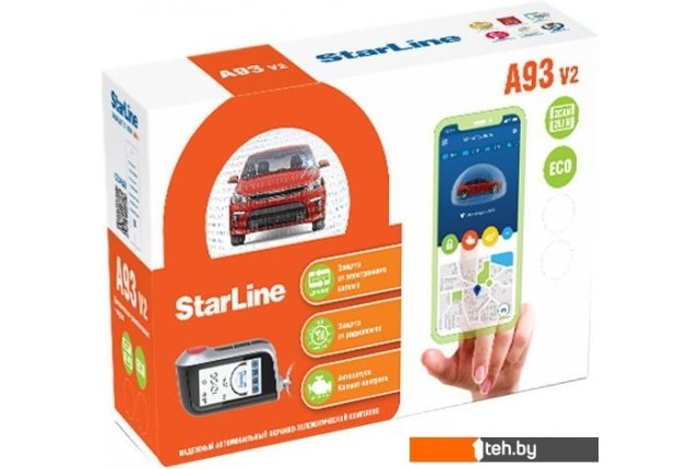 Автосигнализации StarLine A93 v2 2CAN+2LIN ECO Автосигнализации StarLine A93 v2 2CAN+2LIN ECO